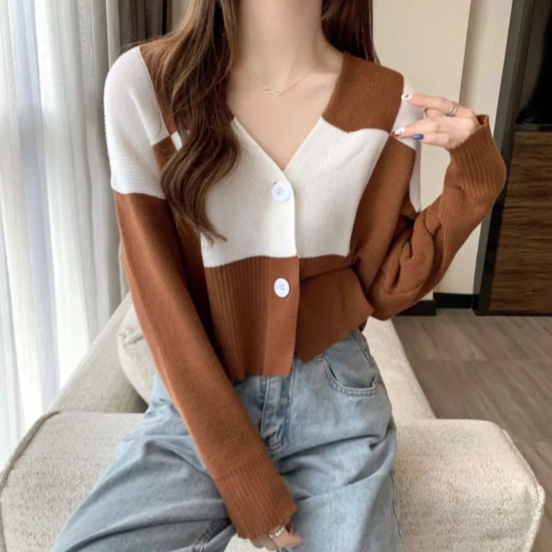 CARDIGAN IMPORT KNIT TOP KOREAN TOP EUNHA TOP