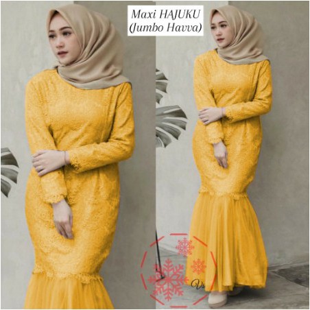 Gamis Syari Modis Mewah modern Remaja Wanita Jumbo bisa untuk kondangan Pesta Terbaru 2021 by Sandir