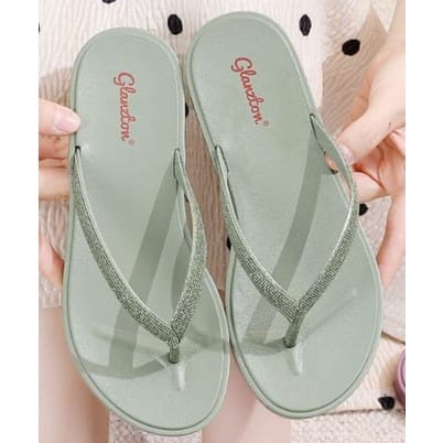 Sandal Jelly / Sandal Karet Wanita Glanzton