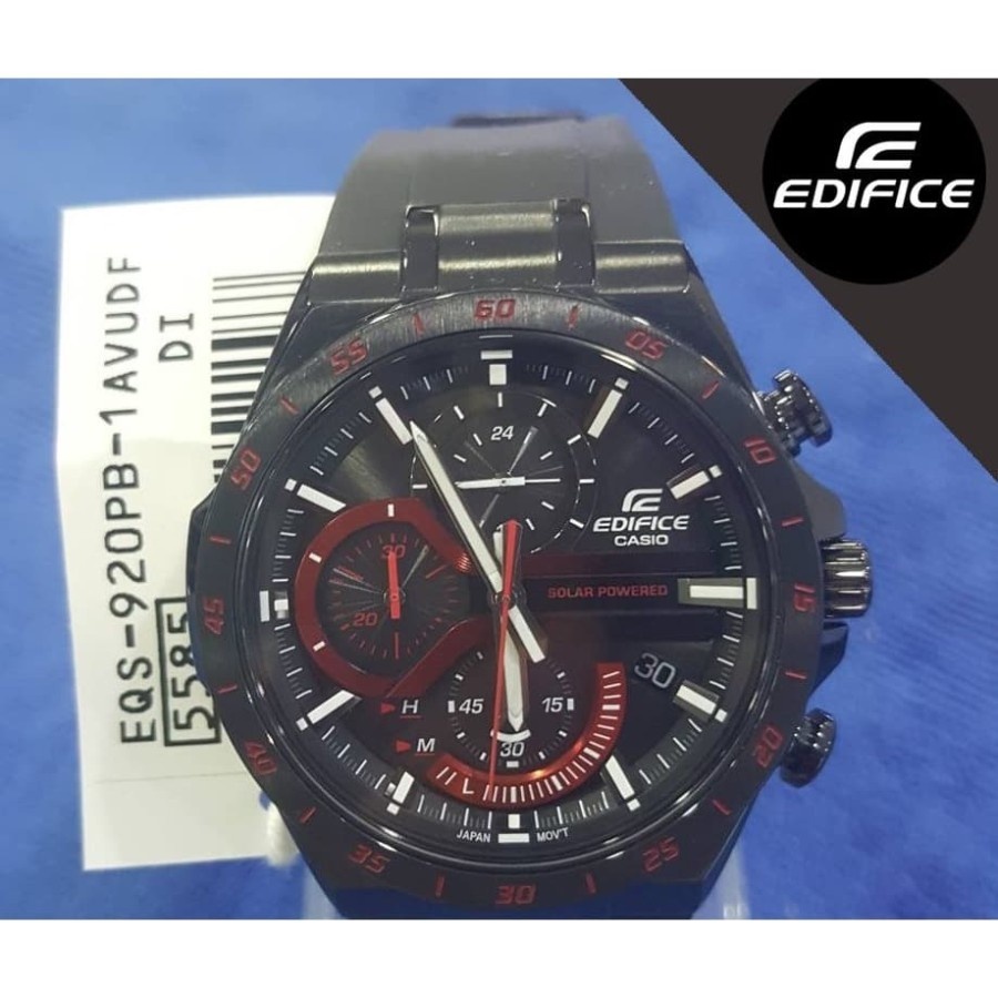 CASIO EDIFICE EQS-920PB-1A EQS 920PB 1A ORIGINAL GARANSI RESMI