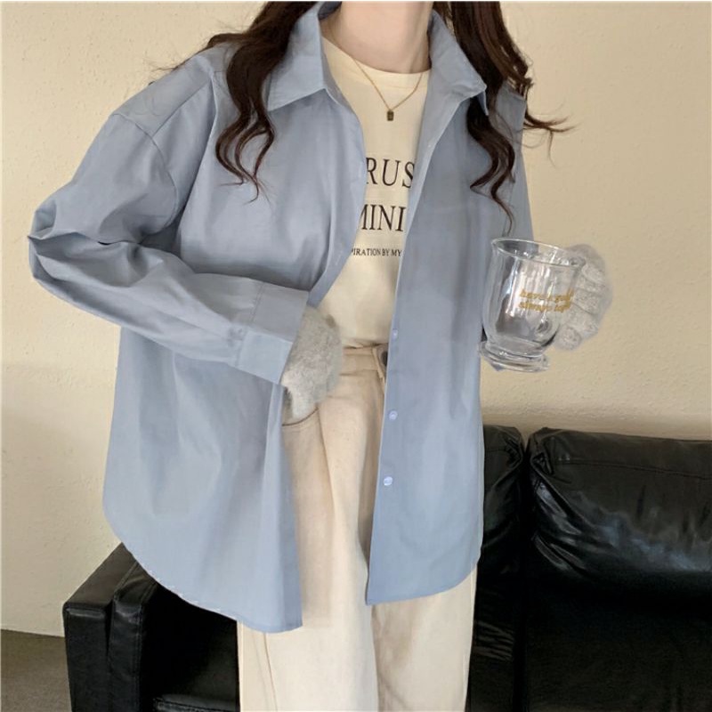 KEMEJA OVERSIZE/Atasan wanita AIRFLOW/KATUN IMPORT/KEMEJA WANITA FASHION