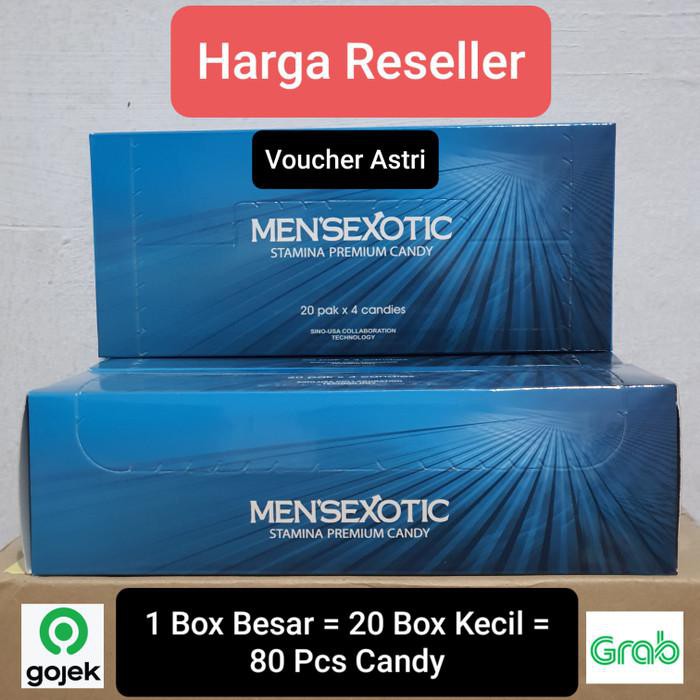 Terbatas - Mensexotic Candy 1 Box Isi 80 Candy