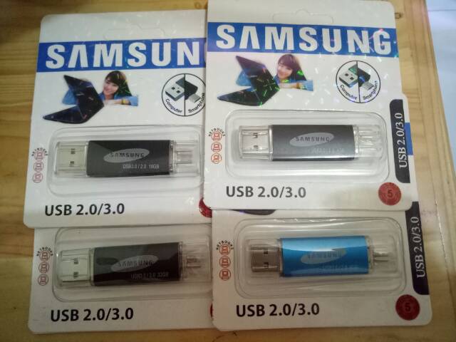 Flashdisk samsung + otg 2gb/4gb/8gb/16gb/32gb/64gb kw