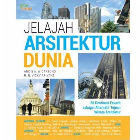 

Jelajah Arsitektur Dunia. asli 2013. buku dalam kemasan asli. buat hadiah ultah bagus loh ;))