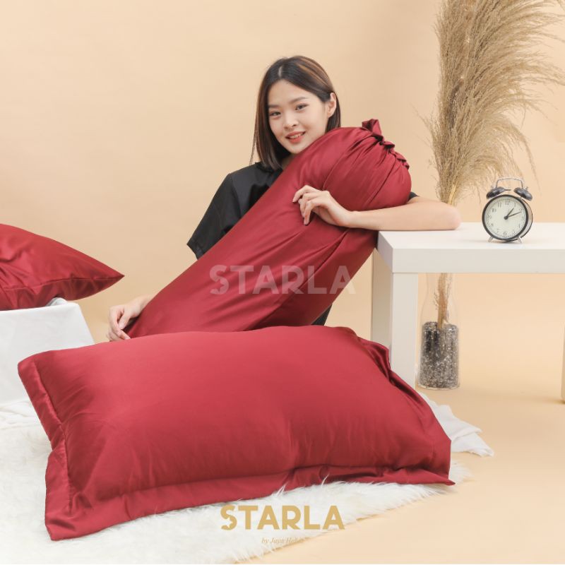 SARUNG BANTAL JUMBO PILLOWCASE SATIN QUEEN SIZE