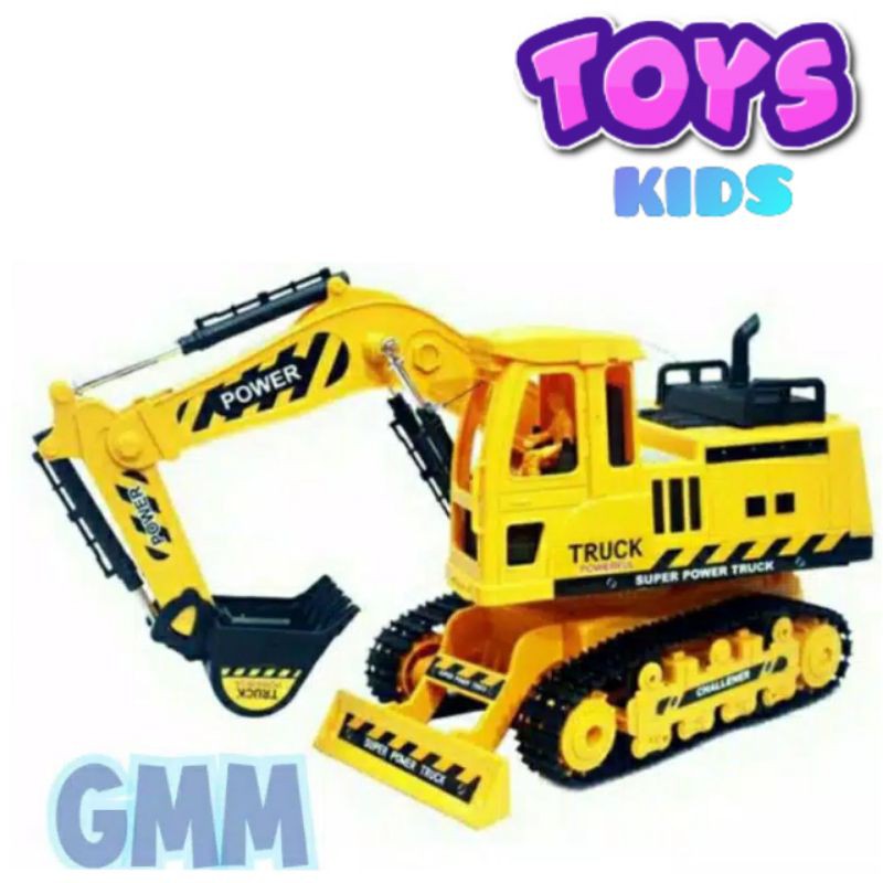 MAINAN Excavator Super Power Truck mainan edukasi