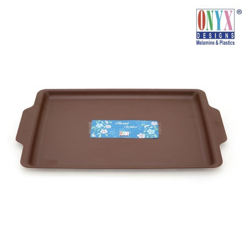 Nampan Plastik 16” ONYX MEDIENA/ Tempat Saji / Baki / Tray / Nampan Food Court Restoran