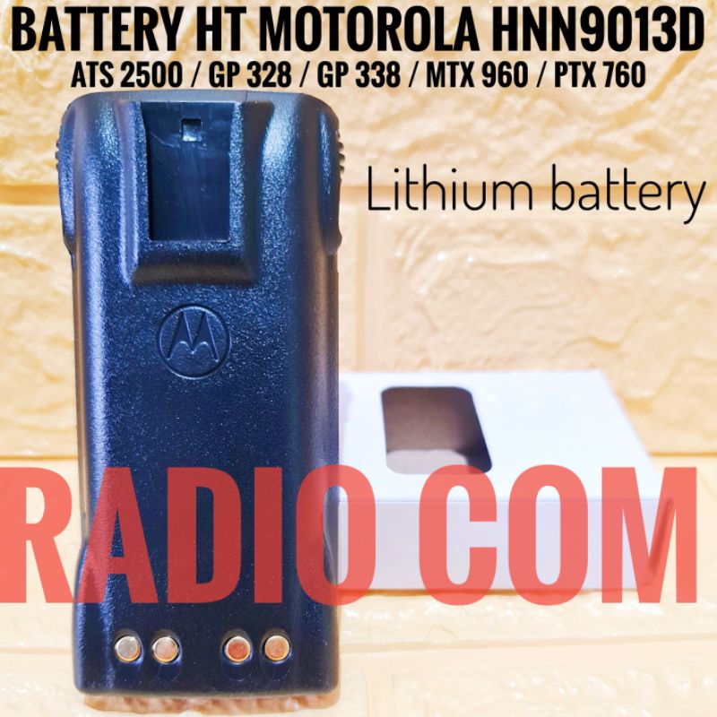 BATRE HT MOTOROLA GP 338 / GP 328 / ATS25000 LITHIUM BATRE HT MOTOROLA ATS 2500 LITHIUM MURAH