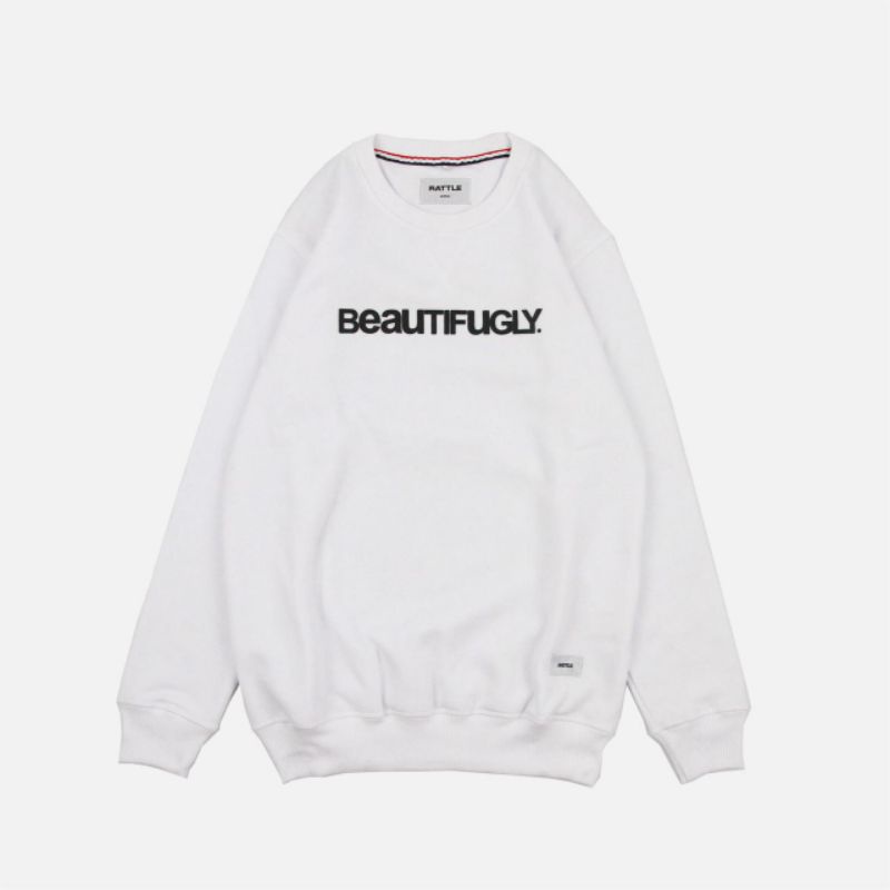 CREWNECK PUTIH RATTLE - BEAUTIFUGLY