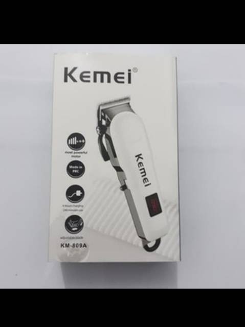 Alat Cukur Rambut Kemei KM-809A Original Kemei - Hair Clipper Kemei 809