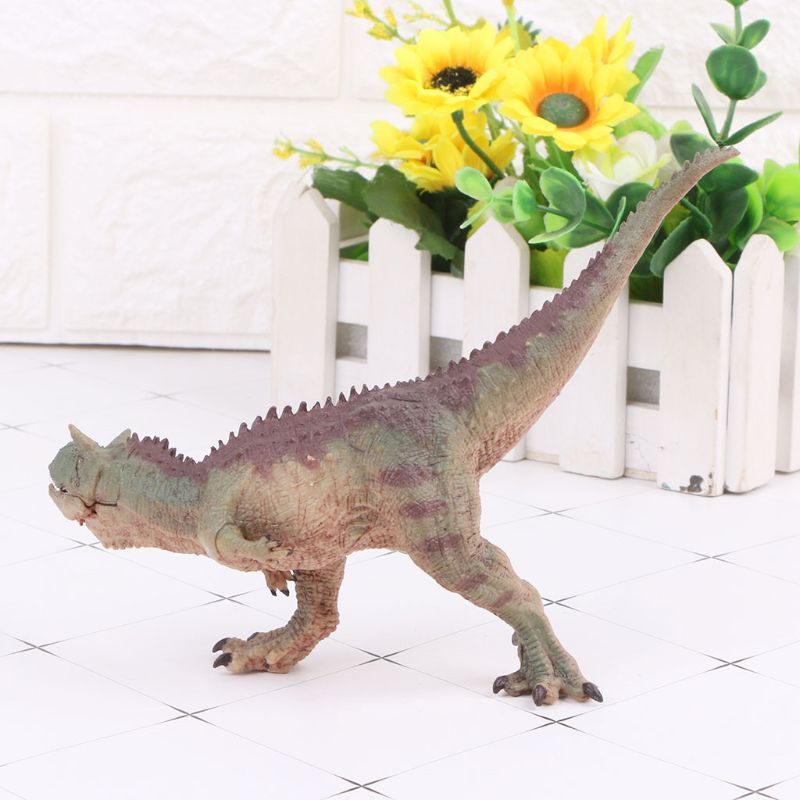 Mainan Action Figure Dinosaurus Mary Carnotaurus Model Edukasi Anak Wayang Tangan