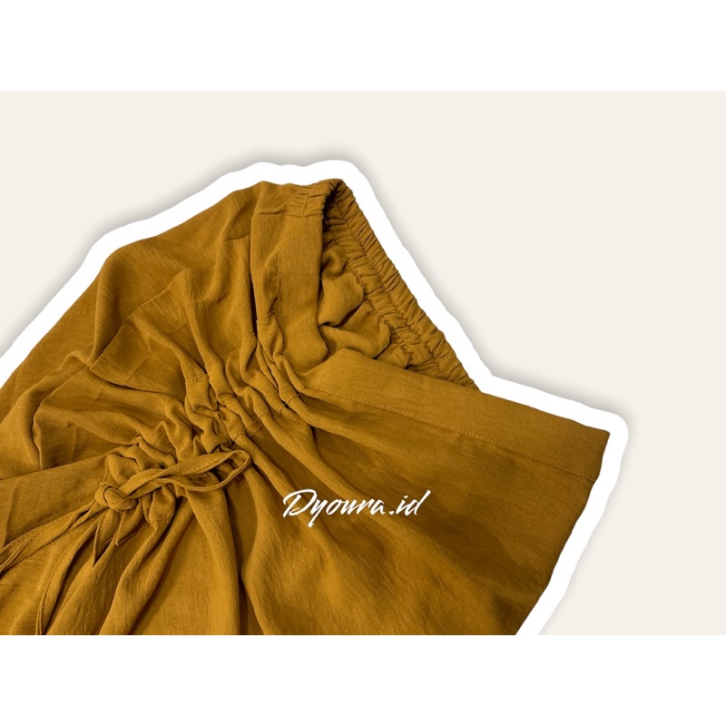 Rok serut premium- AHEESA SKIRT CRINKLE Hanna Skirt | Korean Look / rok serut pinggang /