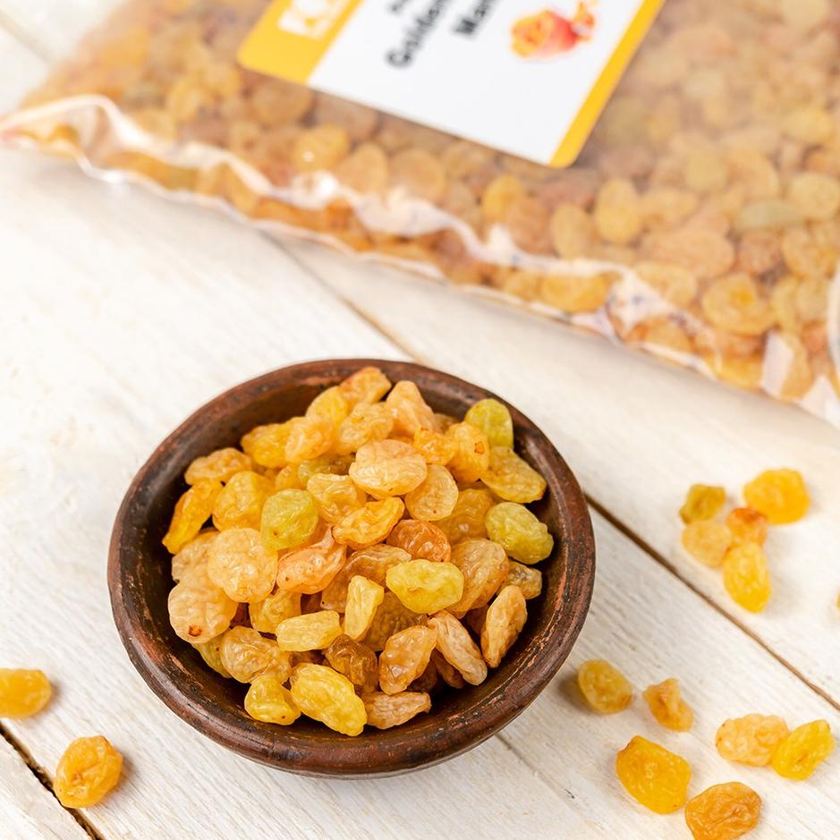 

✔✔FRESH✔✔ Golden Raisin Simin Manis Organik / Kismis Emas 250 Gram