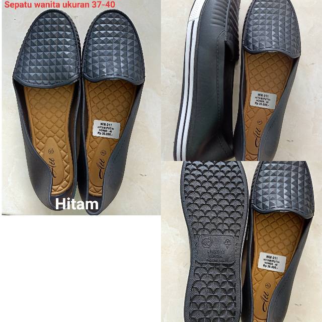 Sepatu karet wanita WM 011 ukuran 37-40 (merk ATT)