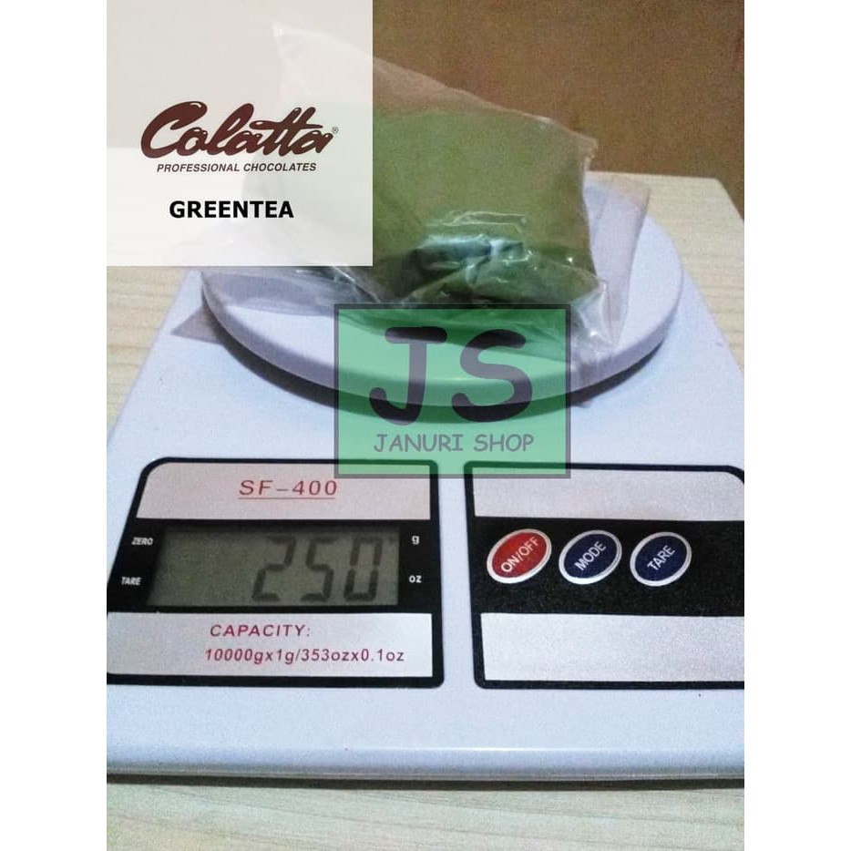 

Greentea 250 gr Topping Colatta Glaze (repack seal) / topping donat