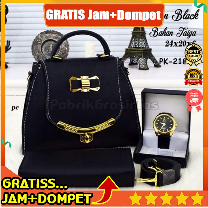 [GU] GROSIR TAS MURAH Tas Chanel Square Chevron Flap So Black Lambskin Mini HITAM Seprem Box 1115