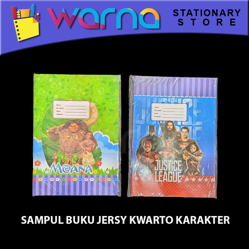 

SAMPUL BUKU JERSY KWARTO KARAKTER