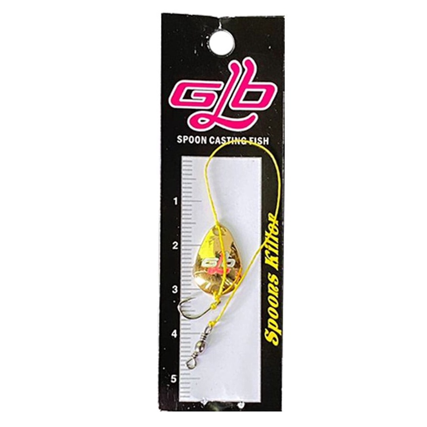 GLB Spoon Casting Set 1,5cm umpan pancing ikan kualitas terbaik pancing ikan wader