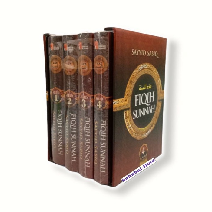 (IK) Fiqih Sunnah Sayyid Sabiq 1 Set 4 Jilid + Box