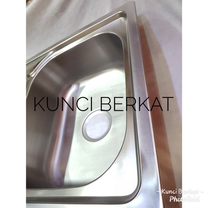 Bak Cuci Piring/Zink/Sink/2 Bowl/2 Lubang/Stainless/Dapur/Kitchen set