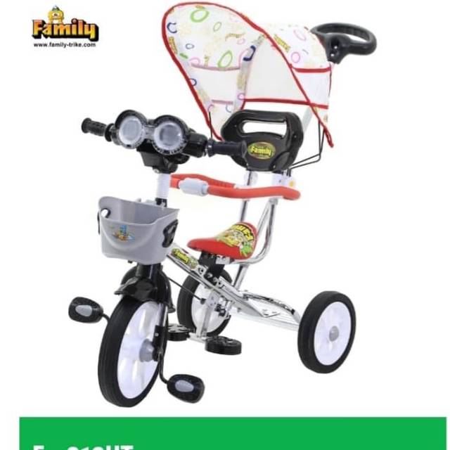 Tricycle Sepeda Tiga Roda Family 919 HT Minion/ Sepeda Anak anak dan balita