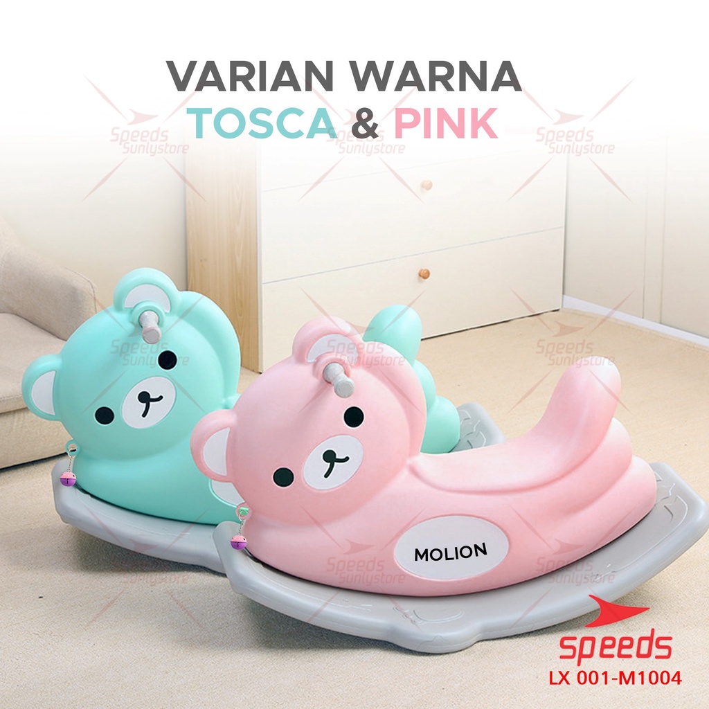 Ride on Horse mainan Kuda Kudaan Original Plastik HDPE Tebal Kuat Baby Kid Toys Jungkat Jungkit Anak