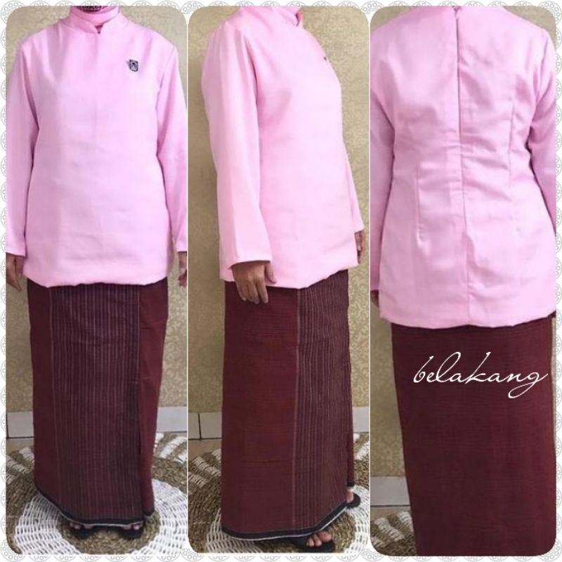 Baju PSR Bhayangkari HKGB ( Muslim ) model kurung kerah sanghai