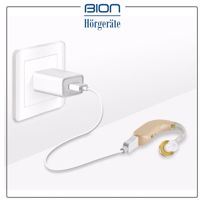✨COD✨ Bion C130 Alat Bantu Dengar Bisa Charge C-130 Rechargeable Hearing Aid