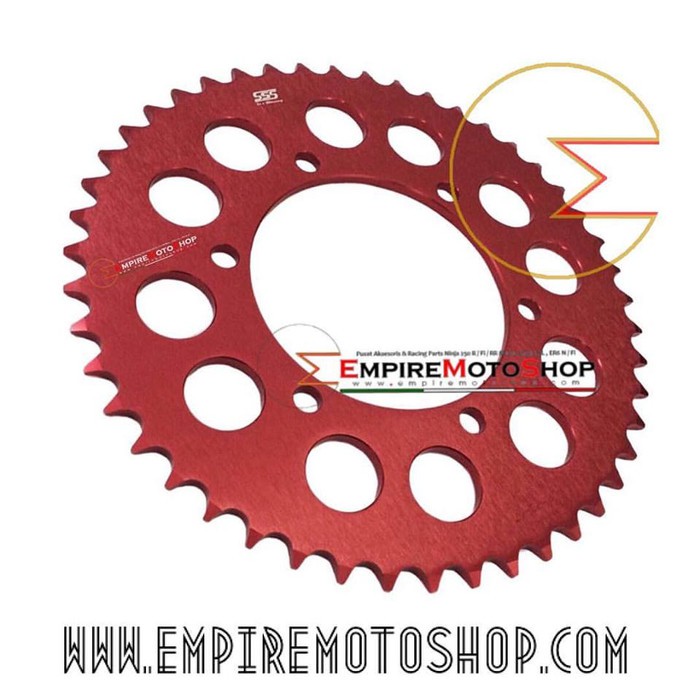 Promo Gear SSS Merah Ninja 250 Fi / R25 Ukuran 46 Limited