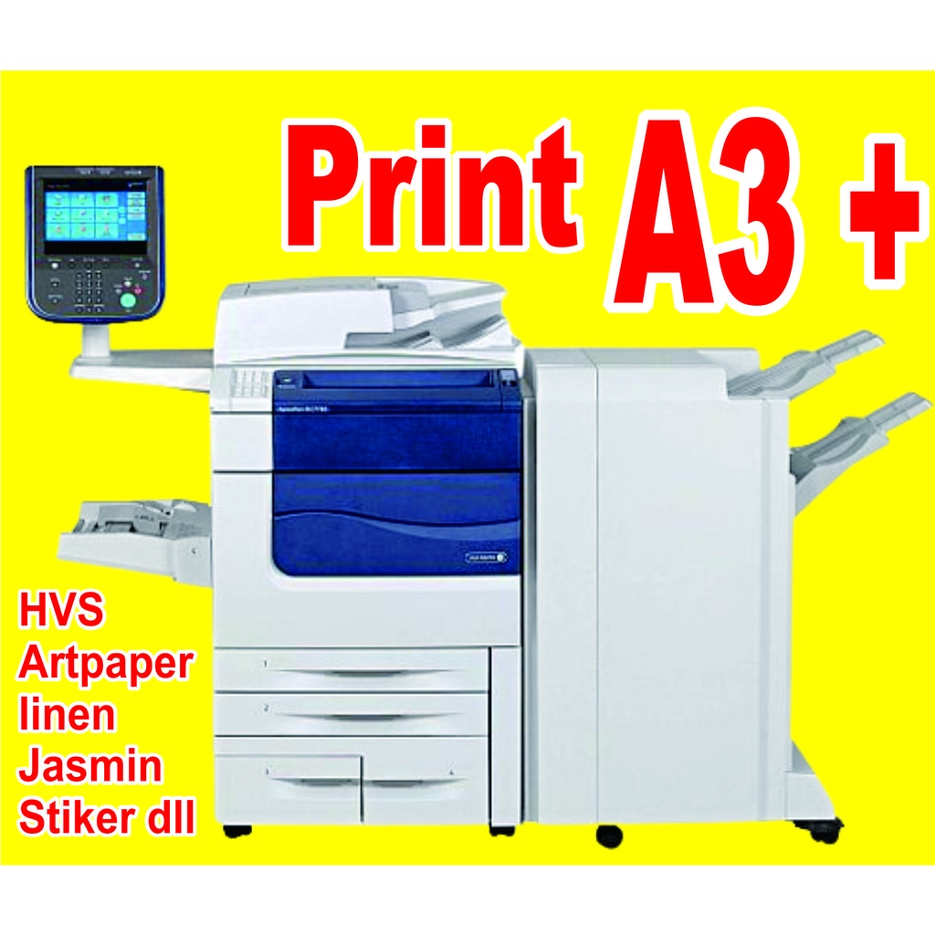 

Cetak Kertas Sticker HVS Warna A3+ Artpaper dan linen