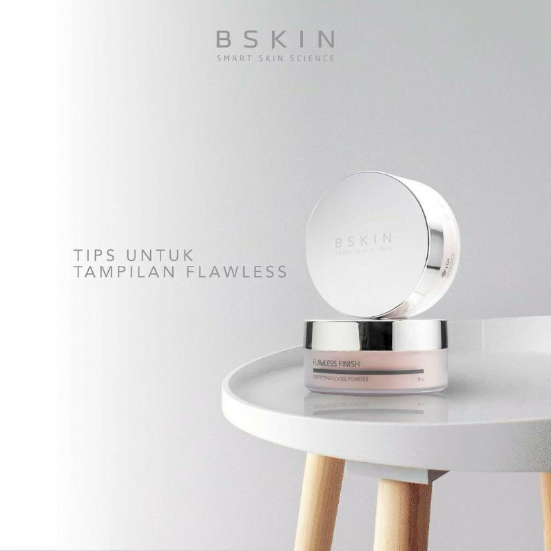 BSKIN Flawless Finish Perfecting Loose Powder Bedak Tabur HDI High Dessert