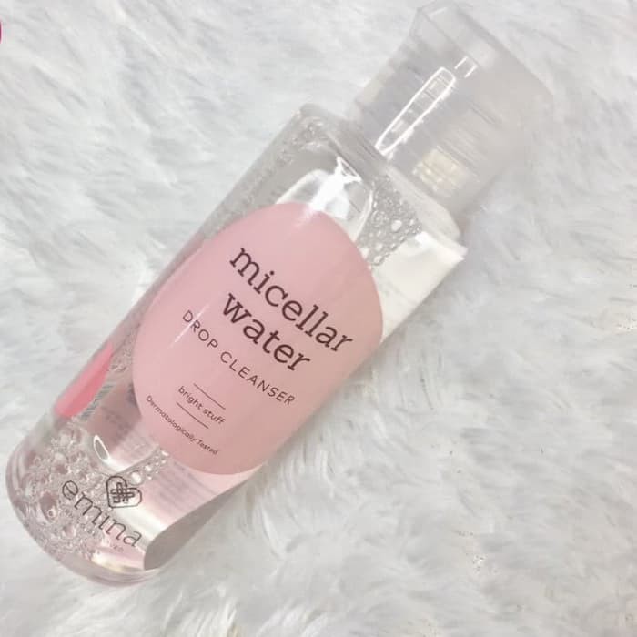 ★ BB ★ EMINA Micellar Water Drop Cleanser – Bright Stuff 100ml (PINK)