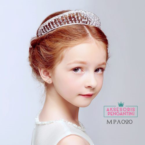 Mahkota Rambut Pesta Anak Modern l Crown Tiara Anak Putri- MPA020