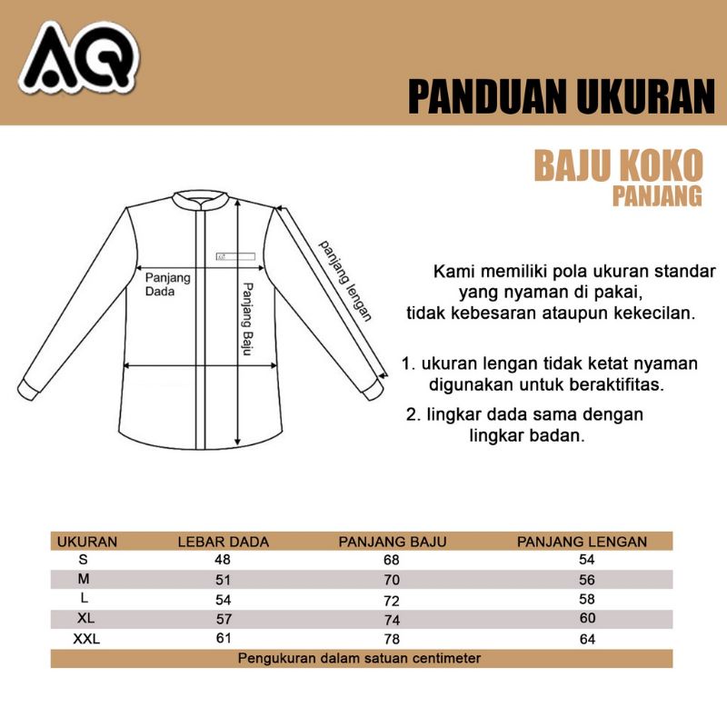 baju koko motif senopati Original Al-Qorni