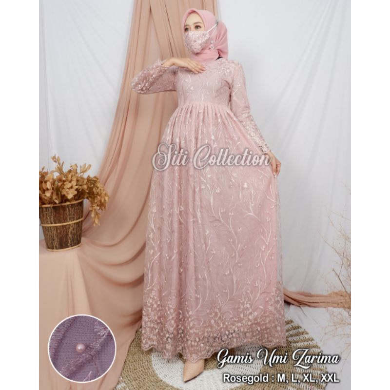 PRODUK ORIGINAL GAMIS PESTA TERBARU//GAMIS YUMNA//GAMIS TULLE MODERN//FASHION WANITA