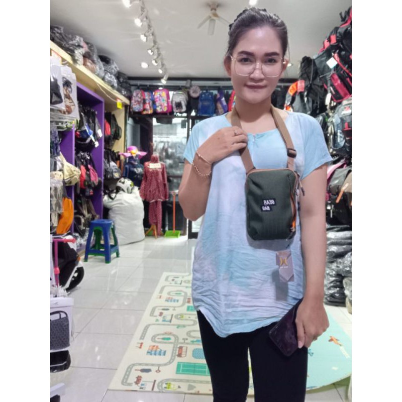 Tas Slempang Hp GEARBAG(HARGA GROSIR) TAS KARTU-TAS HITS-TAS PRIA-TAS WANITA