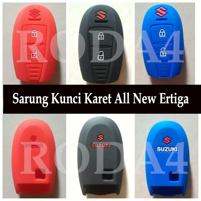 Sarung Kunci Karet All New Ertiga Silicon Key Cover Suzuki Ertiga 2018