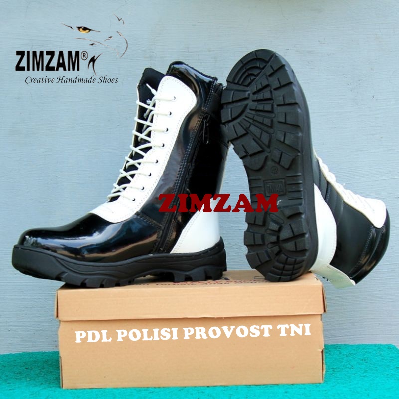 SEPATU PDL TNI PROVOST SOL NINJA SEPATU SAFETY BOOT OUTDOOR