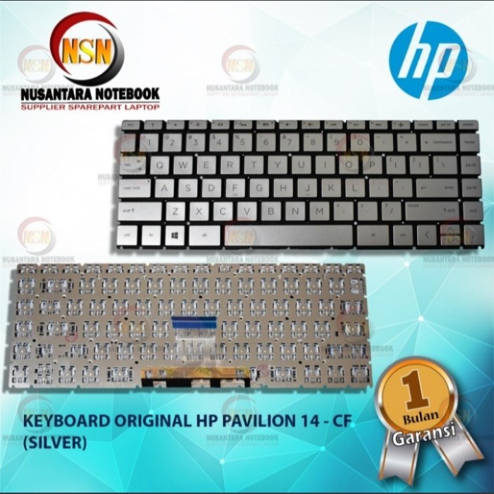 Keyboard HP pavilion 14-CF 14s-CF 14s-DK