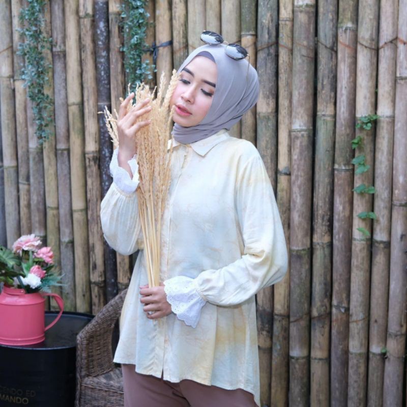 DENISE SHIRT / KEMEJA / BLOUSE / ATASAN