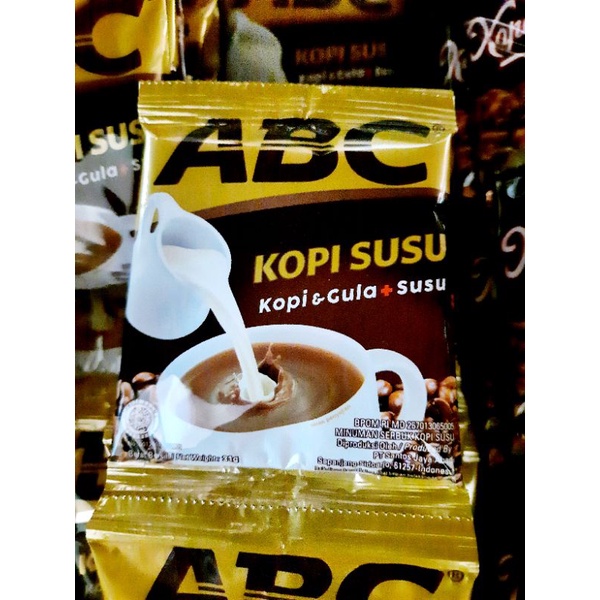 ABC kopi susu + gula renceng 31 gr x 10 pcs