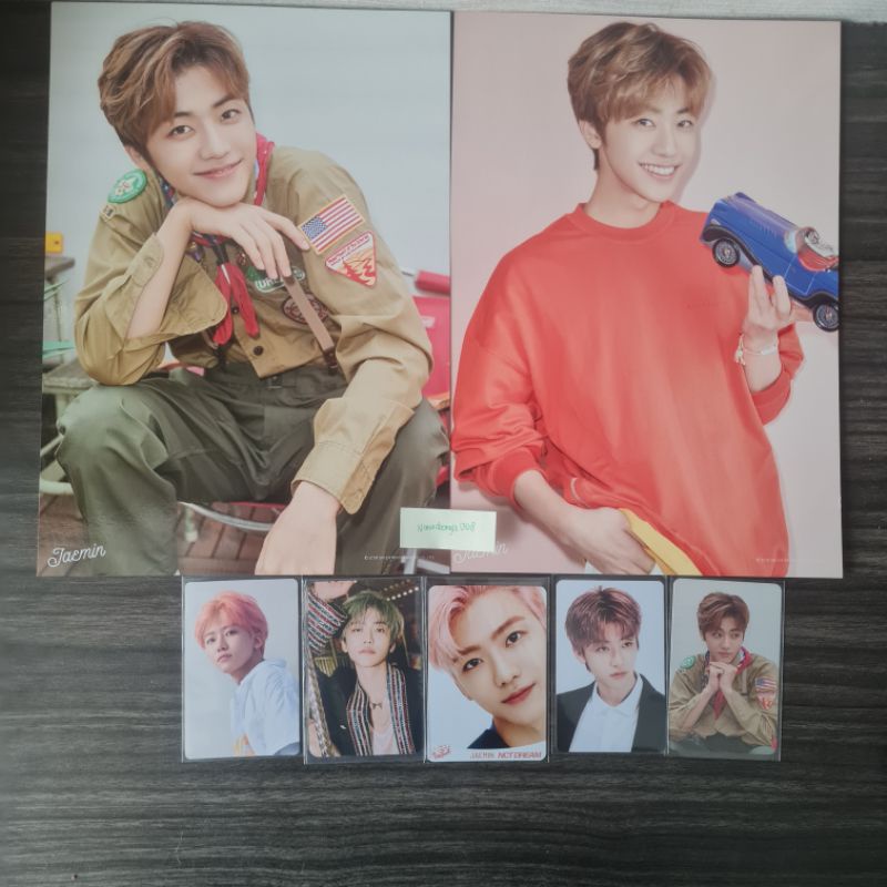PC Photocard NCT Dream Jaemin Summer Kit Vacation Sumkit Sumvac Benefit WD withdrama season greeting