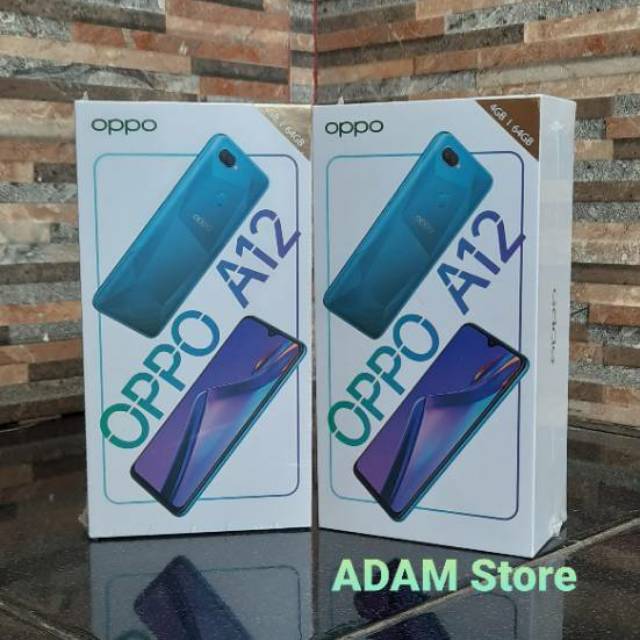 OPPO A12 [ 4/64 GB ] Garansi Resmi