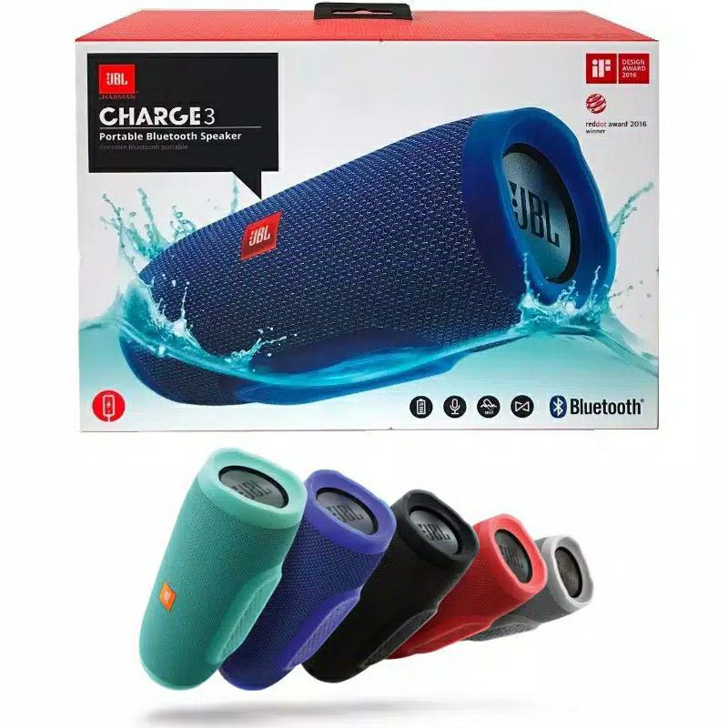 SPEAKER BLUETOOTH  charge3+ portable outdoor powerbank