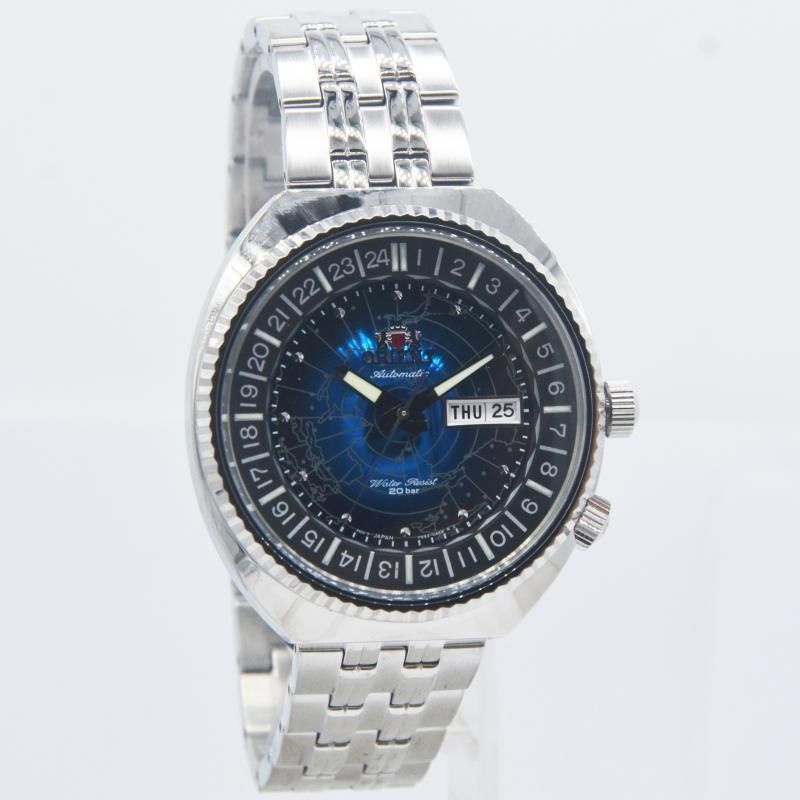 TERBARU JAM TANGAN PRIA ORIENT RA-AA0E03L19B OTOMATIS ORIGINAL GARANSI RESMI 2 TAHUN BIRU