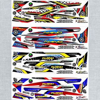 Sticker Striping Variasi Thailand Thailook Vega R New Spark Nano S 1 Shopee Indonesia