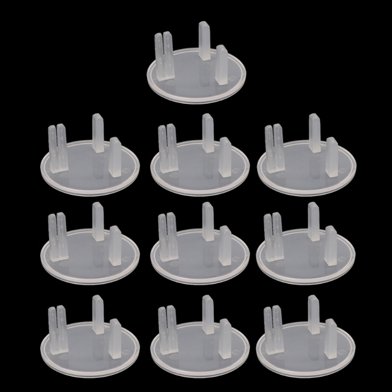 Mary 10pcs Cover Pelindung Socket Power Standar UK Mudah Dipasang