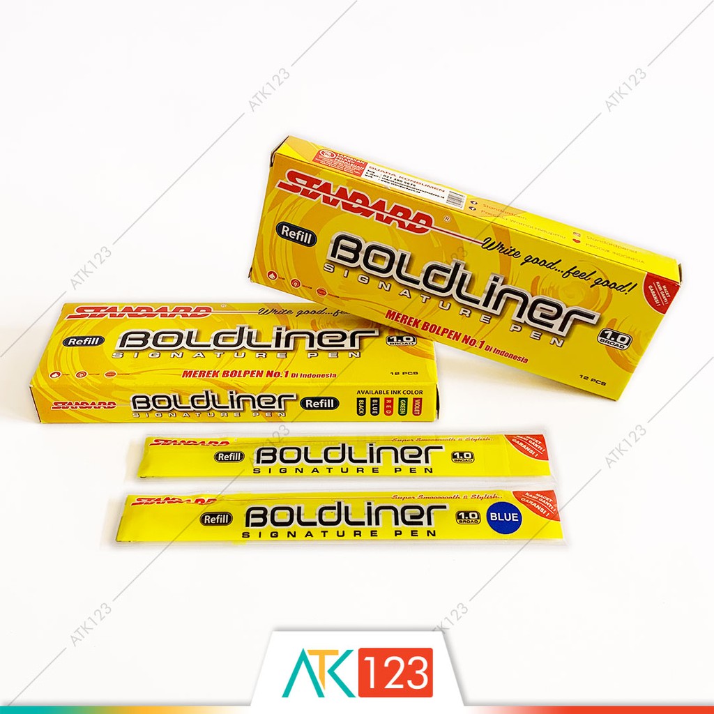 

Refill / Isi Tinta Pulpen Standard Boldliner Signature Pen