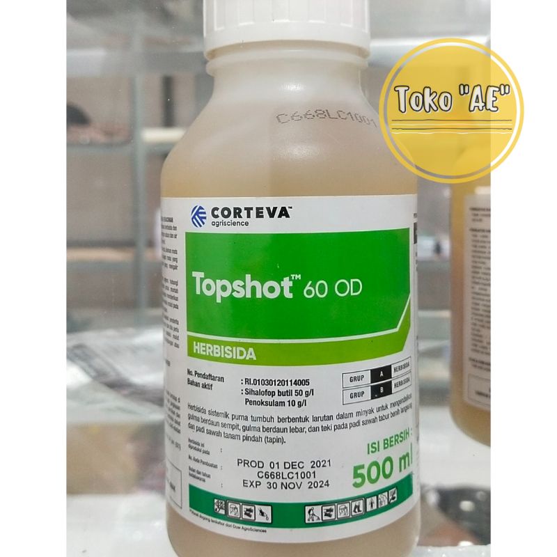 Herbisida Topshot - 500 ml, 250 ml
