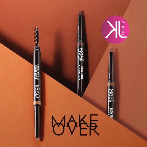 MAKE OVER BROW STYLER EYE DEFINER - Pensil Alis Putar